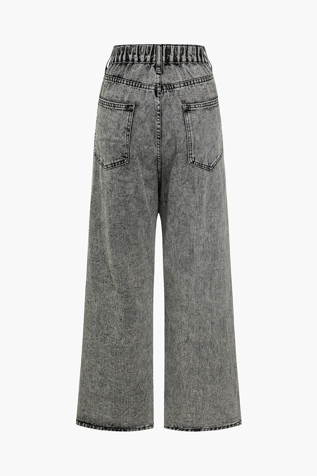 Lara™ | Hose mit weitem Bein und asymmetrischem Detail