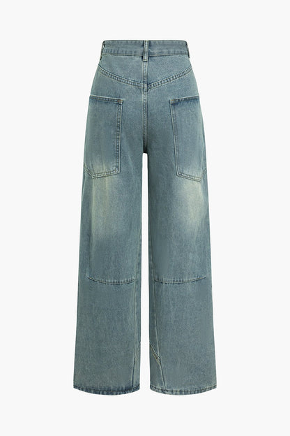 Kirsten™ | Denim mit weitem Bein