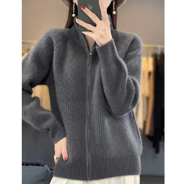 Elin™ | Luxe Wol Cardigan
