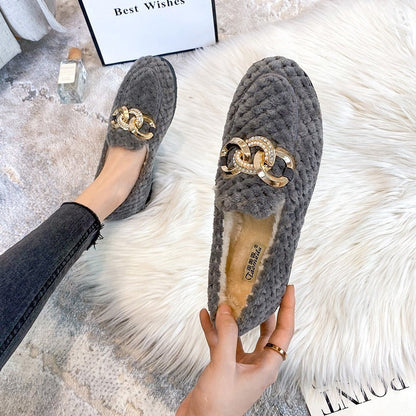 Crystalline™ | Gefütterte Winter-Loafer