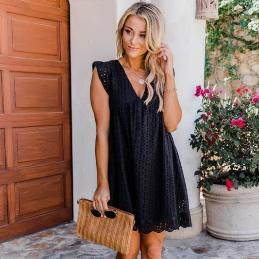 Amalia™ | Kleid mit feiner Struktur