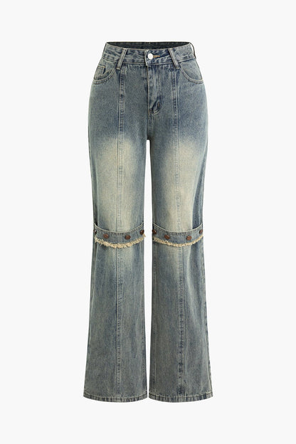 Louisa™ | Retro Jeans mit hoher Taille